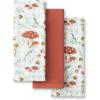 imageMartha Stewart Autumn Harvest Pumpkins Kitchen Towel 3Pack Set 100 Cotton with Absorbent Terrycloth Decorative Kitchen Towels OrangeGreenIvory 16quotx28quotBurnt OrangeGreenWhite