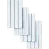 imageMartha Stewart Daisy Stripe Napkin Set 4Pack Green 19quotx19quotBlue