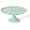 imageMartha Stewart Highbrook 10 Inch Jadeite Cake Stand with Glass DomeGreen 11