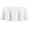 imageMartha Stewart Honeycomb Modern Farmhouse Tablecloth Blue 70quot RoundWhite