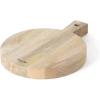 imageMartha Stewart Kindale 14quot x 10quot Cutting Board  Round  Mango Wood14L x 10W