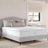 imageMartha Stewart SleepComplete King Mattress in a Box Firm Pocket Spring and Foam Hybrid Mattress DualAction Cooling 5Way Zoning Coolweave Cover 12 quot WhiteQueen