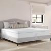 imageMartha Stewart SleepComplete King Mattress in a Box Firm Pocket Spring and Foam Hybrid Mattress DualAction Cooling 5Way Zoning Coolweave Cover 12 quot WhiteKing