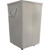 imageMartha Stewart Storage Collapsible Home Laundry Collection Laundry Hamper with Wheels GreyCottage Dot