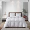 imageMartha Stewart Tencel Lyocell Cotton Blend Hungarian White Goose Down Feather Comforter King Size750 Fill Power All Seasons Warmth Lightweight Duvet Insert Made in USA 106quot x 90quotTwin