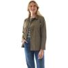 imageMartha Stewart Womens Chore Jacket  Lightweight Utility Coat Casual Outerwear Long Sleeve Work LayersKalamata