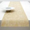 imageMartha by Martha Stewart  Chilewich Damask Table Runner in Flax  Easy Care Woven Textile  IndoorOutdoor  StainFade Resistant  14quot x 72quotWheat