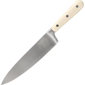 imageMartha Stewart 8 Inch Forged Triple Riveted Stainless Steel Chef Knife  Martha BlueLinen Chefs Knife