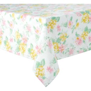 imageMartha Stewart Amber Floral Polyester Cotton Rectangle Tablecloth Single Pack BlueGreen 60quotx102quotPetal Pink