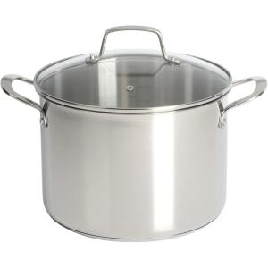 imageMartha Stewart Castelle 8Quart Stainless Steel Stock Pot wLid