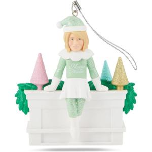 imageMartha Stewart Funny Christmas Ornaments for Adults  Martha on The Mantel Holiday Collectible Dcor Christmas Tree Decoration Secret Santa CollectibleGreen3dd