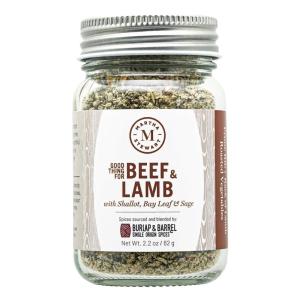 imageMartha Stewart Pork ampamp Poultry Seasoning  Marthas Own Spice Blend Made with Single Origin Herbs and Spices from Burlap ampamp Barrel  Perfect for Seasoning Roast Chicken and Pork  14 oz Glass JarBeef  Lamb