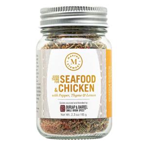 imageMartha Stewart Pork ampamp Poultry Seasoning  Marthas Own Spice Blend Made with Single Origin Herbs and Spices from Burlap ampamp Barrel  Perfect for Seasoning Roast Chicken and Pork  14 oz Glass JarSeafood  Chicken