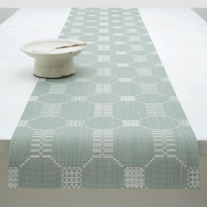 imageMartha by Martha Stewart  Chilewich Coverlet Table Runner in Abalone  Easy Care Woven Textile  IndoorOutdoor  StainFade Resistant  14quot x 72quotAbalone