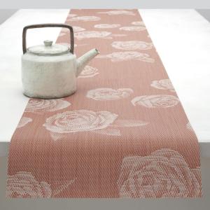 imageMartha by Martha Stewart  Chilewich Rosette 14x72 Table Runner in Burnt CoralBurnt Coral