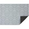 imageChilewich Martha by Martha Stewart Damask Rug in Sea  23quotx36quot  Easy Care  Premium IndoorOutdoor Floor Mat for Entry Kitchen Bath Pool with NonSlip BackingSea