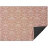imageChilewich Martha by Martha Stewart Damask Rug in Sea  23quotx36quot  Easy Care  Premium IndoorOutdoor Floor Mat for Entry Kitchen Bath Pool with NonSlip BackingBurnt Coral