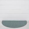 imageChilewich Martha by Martha Stewart Heathered Shag Runner in Wheat  2x6  Easy Care  Premium IndoorOutdoor Tufted Rug for Entry Kitchen Bath Pool with Weatherproof BackingAbalone