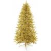 imageMartha Stewart 5 Foot Silver Tinsel Christmas Tree with Clear LightsGold