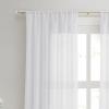 imageMartha Stewart Beaufort Cafe Curtain Rod for Windows 48 to 86 inches Adjustable Length 58 inch Diameter Metal Curtain Rod with Round Finials 48  86 Brushed BrassGold