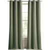 imageMartha Stewart Beige Room Darkening Curtains Textured Lined Grommet Window Curtain Panel Pair Sutter Set of 2 84quot SandOlive