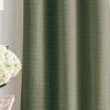 imageMartha Stewart Beige Room Darkening Curtains Textured Lined Grommet Window Curtain Panel Pair Sutter Set of 2 84quot SandOlive