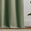 imageMartha Stewart Beige Room Darkening Curtains Textured Lined Grommet Window Curtain Panel Pair Sutter Set of 2 84quot SandOlive