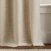 imageMartha Stewart Beige Room Darkening Curtains Textured Lined Grommet Window Curtain Panel Pair Sutter Set of 2 84quot SandSand