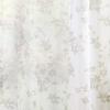 imageMartha Stewart Bellefield Floral Sheer Window Curtain Valance and Tiers Set LinenLinen