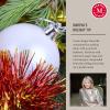 imageMartha Stewart Blue Spruce PreLit Artificial Christmas Tree 65 Feet Multicolored LightsClear White Lights