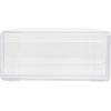 imageMartha Stewart Brody Desk Organizer with Drawer Stackable Plastic Desk Storage Box Organizer for Office Bathroom Countertop or Dorm 1275quot x 775quot Clear1275 x 775