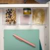 imageMartha Stewart Brody Desktop Storage Organizer Stack and Slide Plastic Organizer Tray Organizer for Office Kitchen or Vanity 1S 1M 1L3 x 375