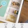 imageMartha Stewart Brody Desktop Storage Organizer Stack and Slide Plastic Organizer Tray Organizer for Office Kitchen or Vanity 1S 1M 1L3 x 375