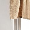 imageMartha Stewart Chenille Stitch Trumpet Valance CamelCamel