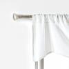 imageMartha Stewart Chenille Stitch Trumpet Valance CamelWhite