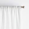 imageMartha Stewart Chenille Stitch Trumpet Valance CamelWhite