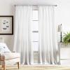 imageMartha Stewart Chenille Stitch Trumpet Valance CamelWhite