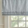 imageMartha Stewart Cottage Floral Jacquard Room Darkening Lined Window Curtain Valance 50quot W x 18quot L Light BlueLight Blue