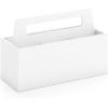 imageMartha Stewart Crafting Kids Wall Caddy  Linen White Arts and Crafts Supply Storage Lightweight Wooden CaddyLinen White