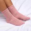 imageMartha Stewart Fuzzy Socks For Women Warm And Cozy For Winter Perfect For Home CableGreyPink