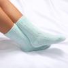 imageMartha Stewart Fuzzy Socks For Women Warm And Cozy For Winter Perfect For Home CableIvoryCooling Blue