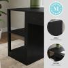 imageMartha Stewart Kayden Home Office Modular 2Tier Bookshelf with Open Storage and 2 Shelves in BlackBlack