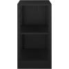 imageMartha Stewart Kayden Home Office Modular 2Tier Bookshelf with Open Storage and 2 Shelves in BlackBlack