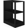 imageMartha Stewart Kayden Home Office Modular 2Tier Bookshelf with Open Storage and 2 Shelves in BlackBlack