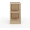 imageMartha Stewart Kayden Home Office Modular 2Tier Bookshelf with Open Storage and 2 Shelves in BlackLight Natural