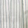 imageMartha Stewart Laguna Stripe SemiSheer Tie Tab Window Curtain Valance and Tiers Set GreyNavy