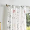 imageMartha Stewart Marthas Garden Floral SemiSheer Rod Pocket Window Curtain Single Panel 84quot MultiMulti Color