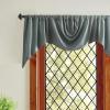 imageMartha Stewart Naples Chenille Solid Window Curtain Valance NavyOlive