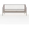 imageMartha Stewart Neely Platform Daybed with Wood Spindles Solid Wood Frame No Box Spring Needed Twin Size BlackGrey