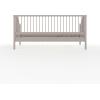 imageMartha Stewart Neely Platform Daybed with Wood Spindles Solid Wood Frame No Box Spring Needed Twin Size BlackGrey